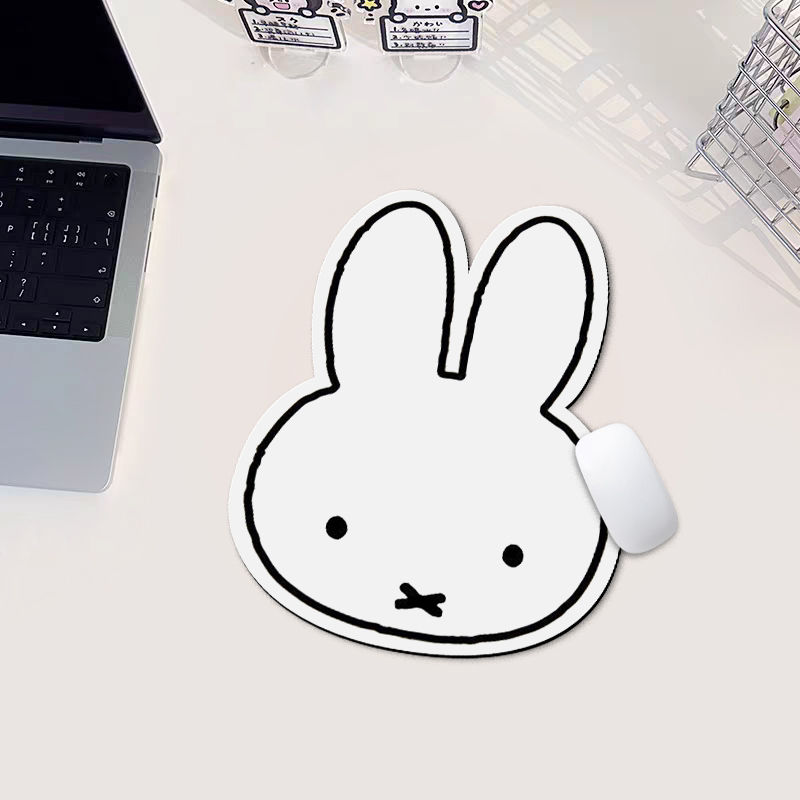Tech Accessories For Home Office - Miffy Mouse Pad Kawaii Karikatür Teknik
