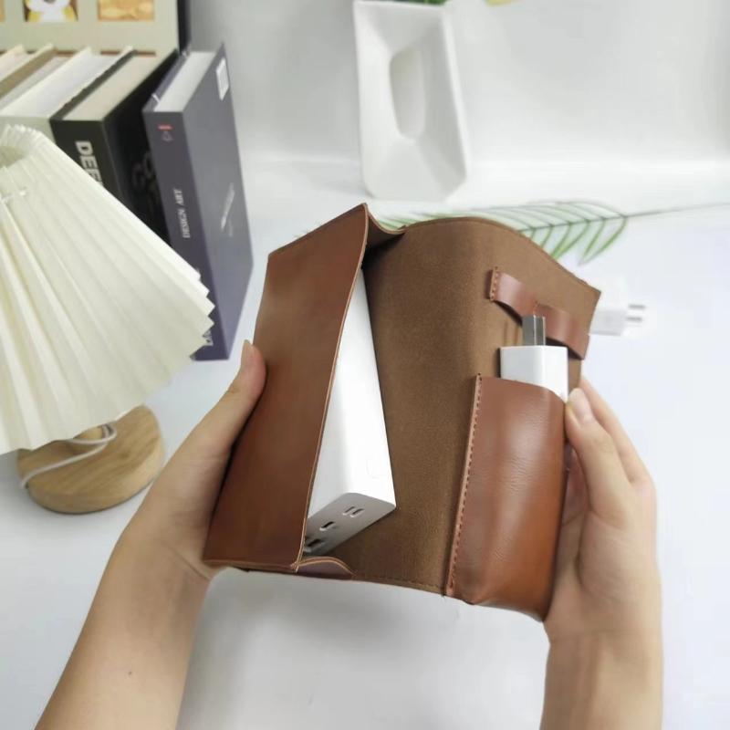 Tech Accessories Storage - 1 adet PU deri çok bölmeli