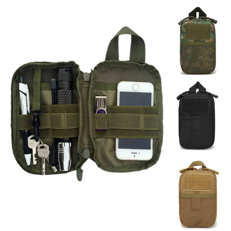 Tech Accessories Pouch - 2026 Taktik EDC Molle Kılıfı Taşınabilir