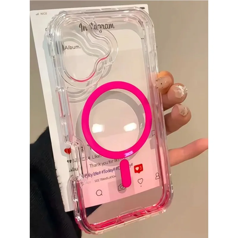 Wireless Charger 3 In 1 - Magsafe Uyumlu Darbeye Dayanıklı iPhone 17
