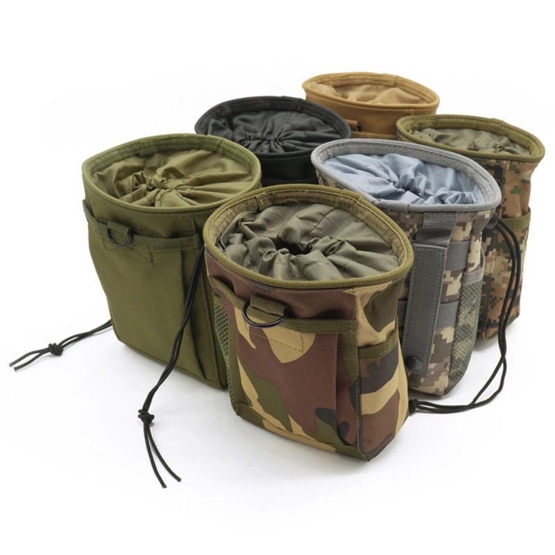 Tech Accessories Pouch - Yeni Açık Hava Kamuflajlı Molle 600D