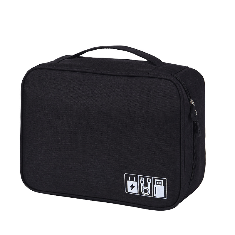 Tech Accessories Storage - Elektronik Organizatör Seyahat Kablo Düzenleyici Çanta