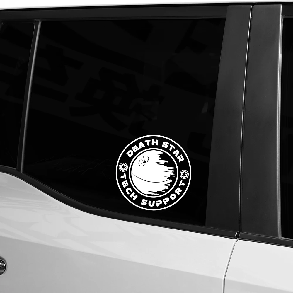 Tech Accessories For Laptop - Araba Sticker Uzay Savaşları Ölüm Yıldızı
