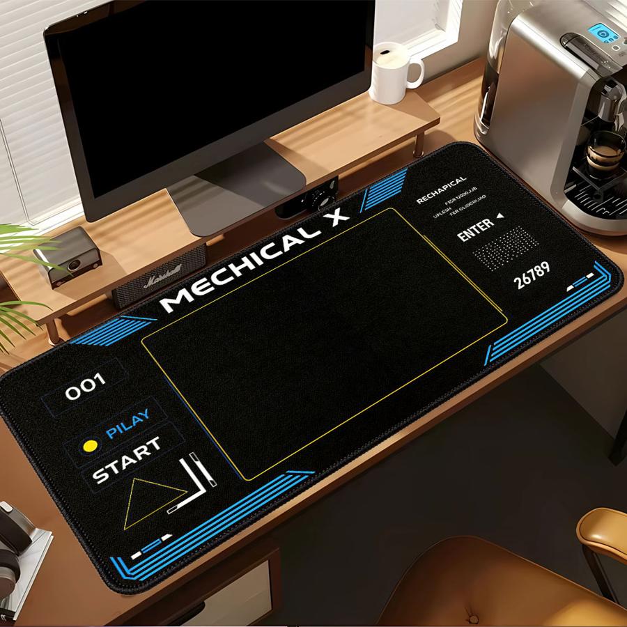 Tech Accessories For Laptop - Fütüristik UI Teknoloji Çerçeveli kauçuk Mouse