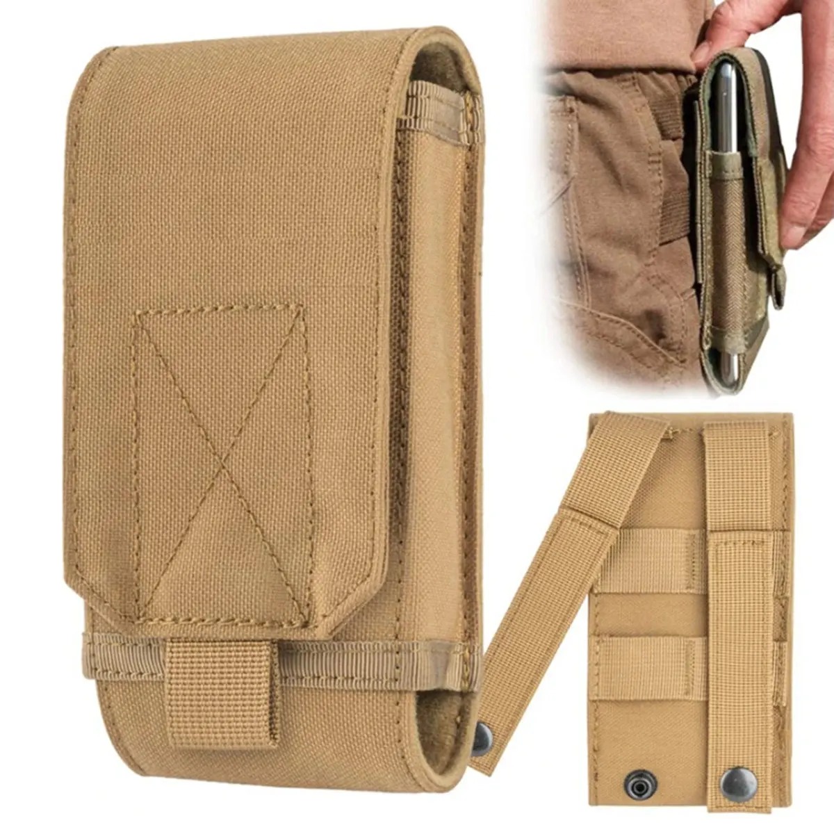 Tech Accessories Pouch - Molle Lazer Çantası Taktik Cep Telefonu