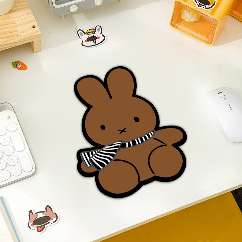 Miffy Mouse Pad Kawaii Karikat - Tech Accessories For Home Office incelemesi ve fiyatı