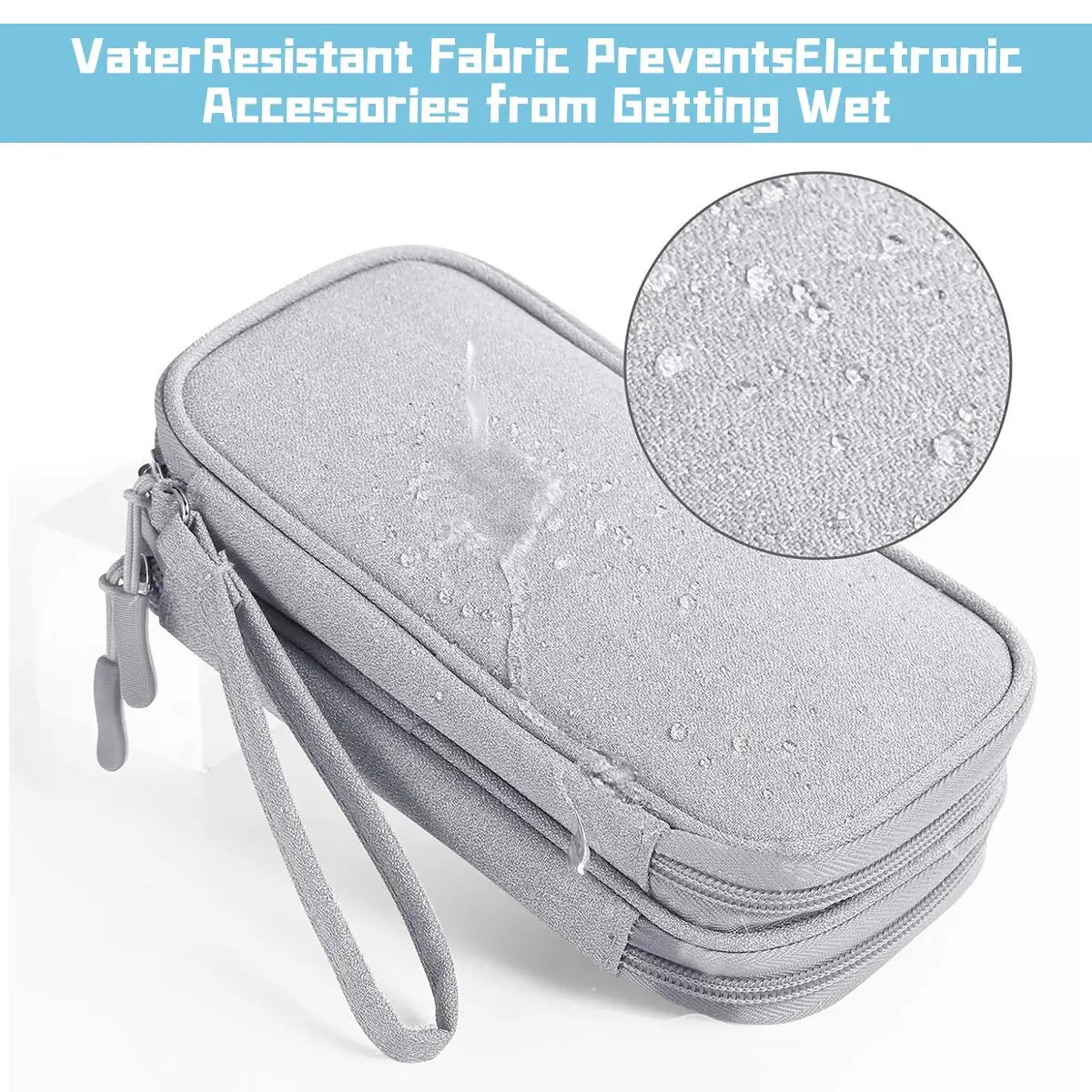 Su geçirmez Seyahat Kablo Düze - Tech Accessories Hard Case incelemesi ve fiyatı