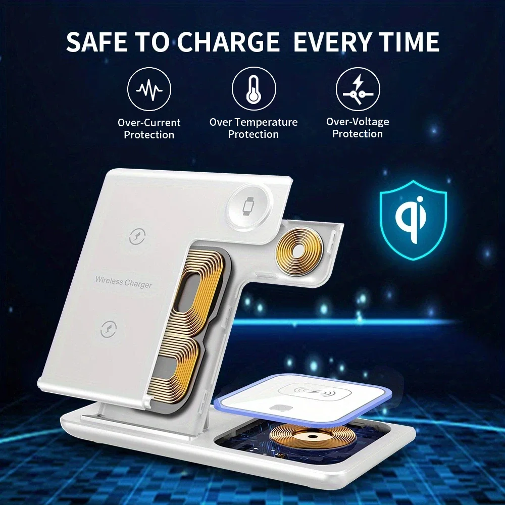 3 In 1 Kablosuz Şarj Cihazı Ka - Wireless Charger 3 In 1 incelemesi ve fiyatı