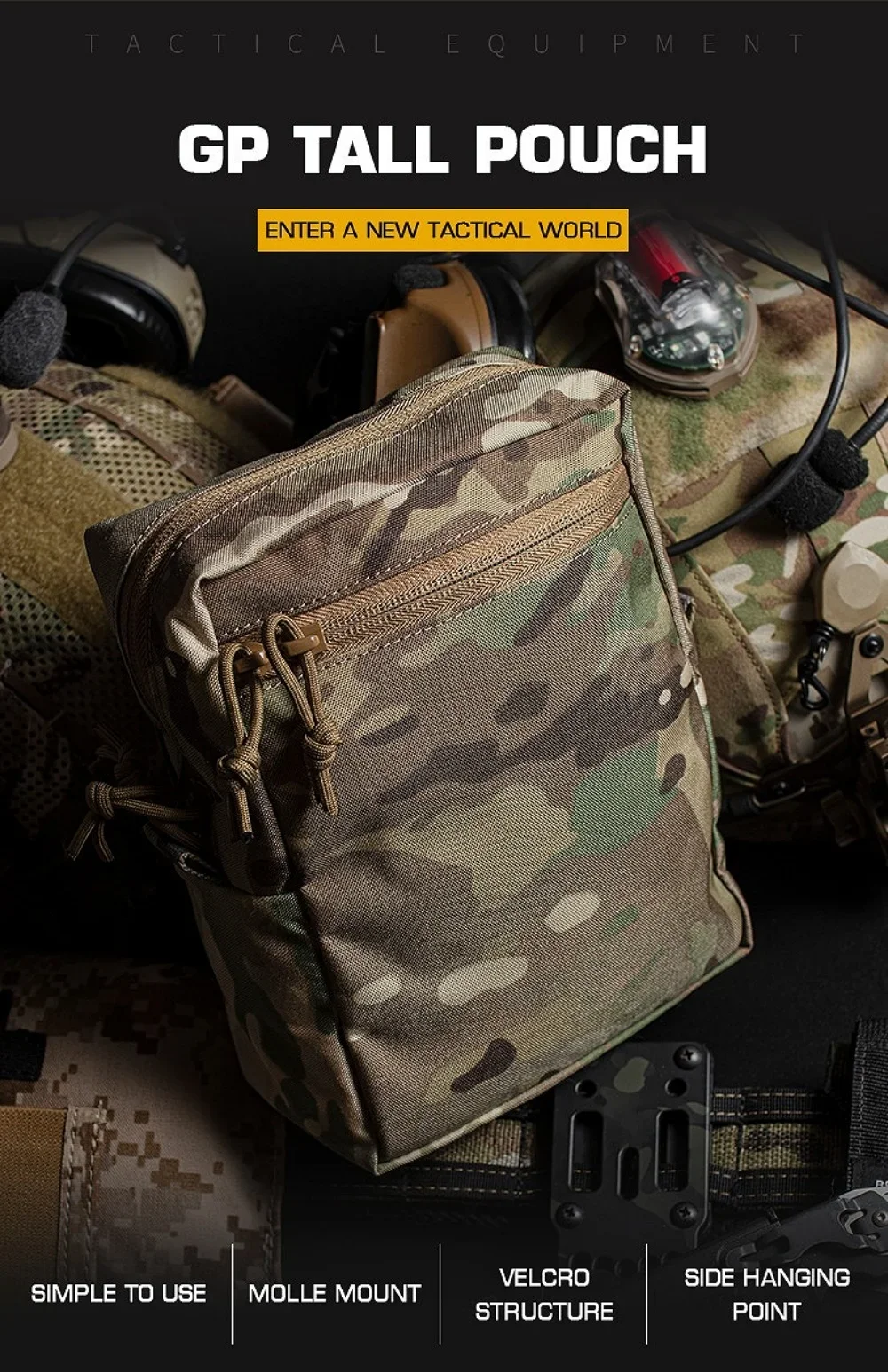 GP Taktik MOLLE Kılıfı Uzun Ge - Tech Accessories Pouch incelemesi ve fiyatı