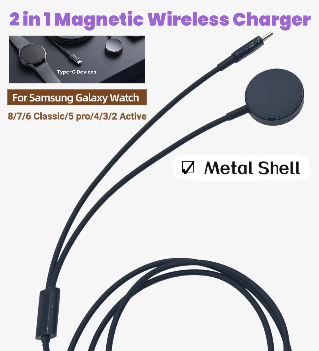 Samsung Galaxy Watch 8/7/6/5/5 - Wireless Charger 3 In 1 incelemesi ve fiyatı