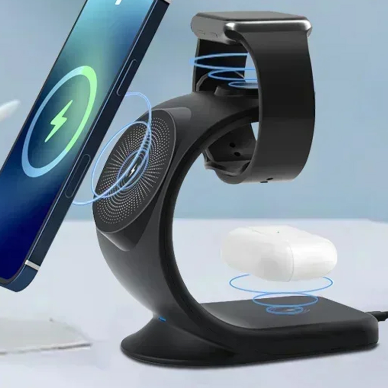 Manyetik Kablosuz Şarj Cihazı  - Wireless Charger 3 In 1 incelemesi ve fiyatı