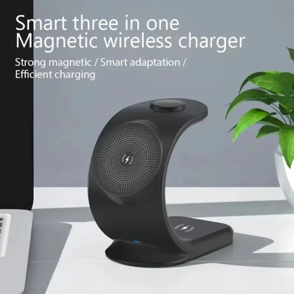 Manyetik Kablosuz Şarj Cihazı  - Wireless Charger 3 In 1 incelemesi ve fiyatı