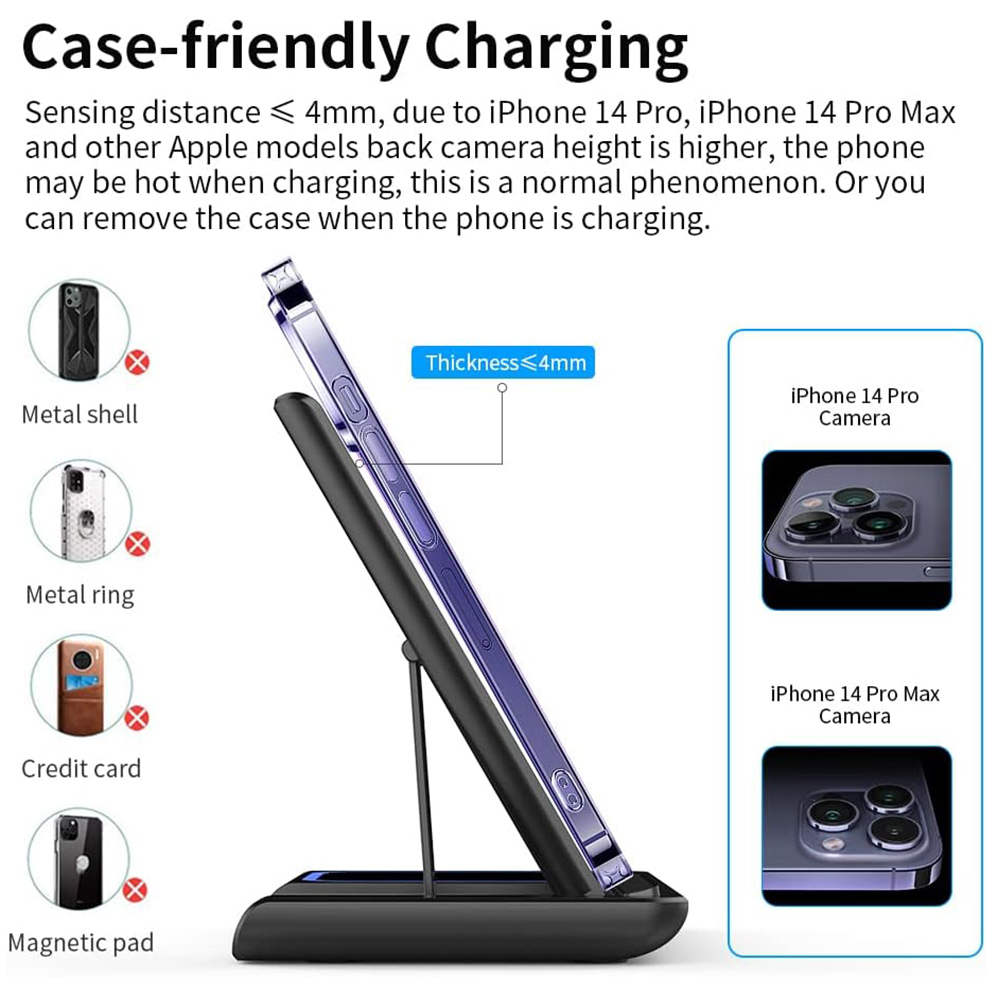 15W 3'ü 1 Arada Kablosuz Şarj  - Wireless Charger 3 In 1 incelemesi ve fiyatı