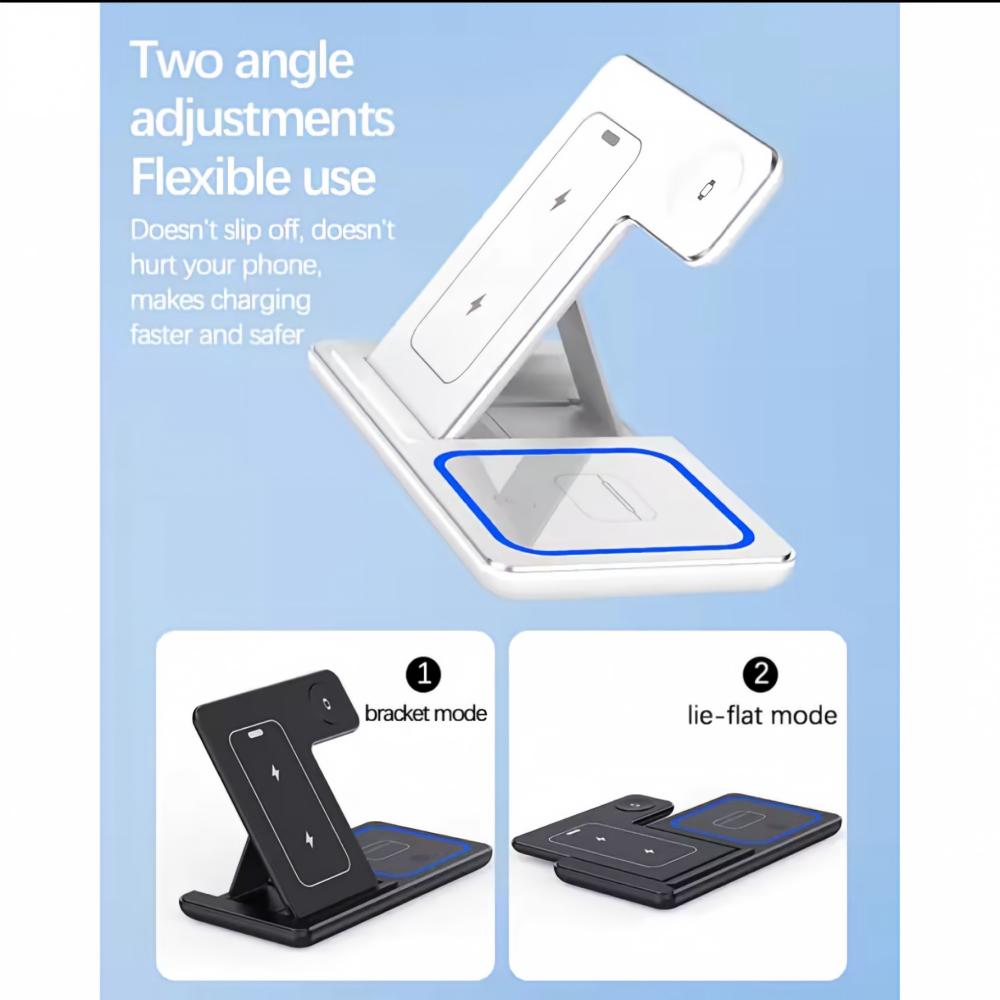 Kablosuz Şarj Cihazı Tutucu St - Wireless Charger 3 In 1 incelemesi ve fiyatı