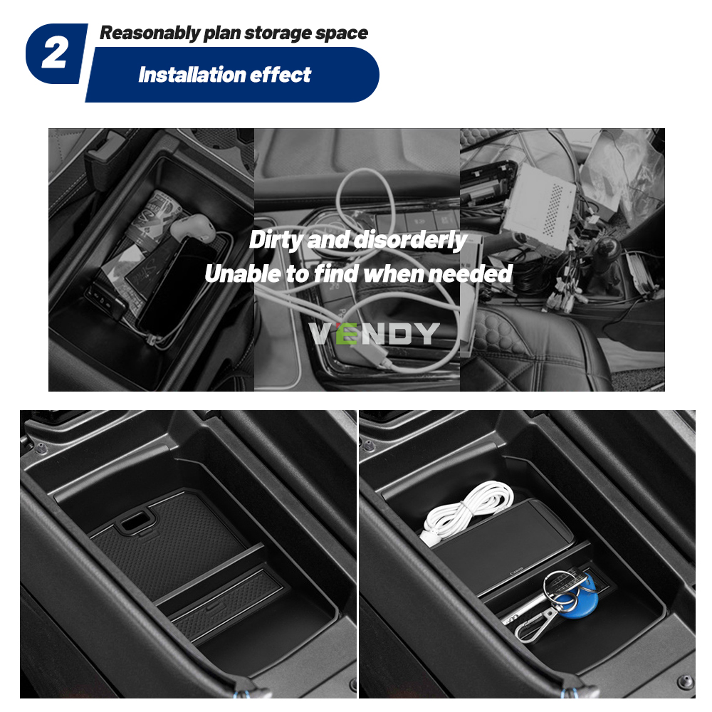 Araba merkezi kol dayama sakla - Tech Accessories Storage incelemesi ve fiyatı