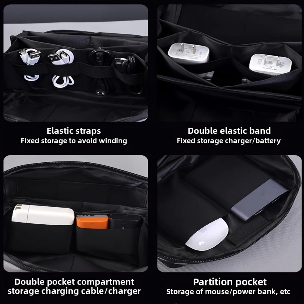 Taşınabilir Veri Kablosu Sakla - Tech Accessories Travel Bag incelemesi ve fiyatı