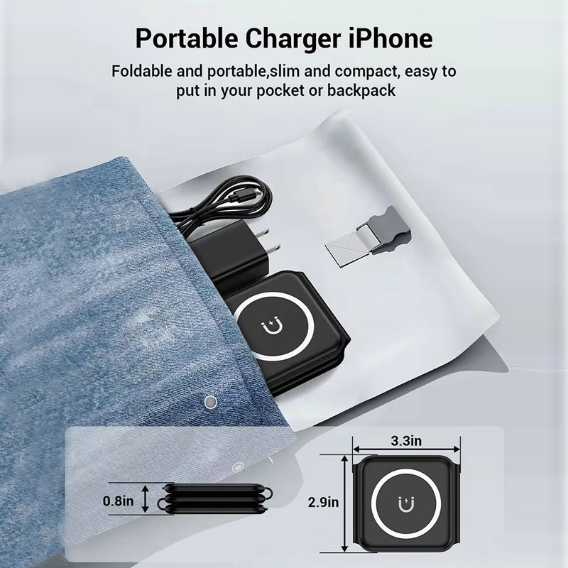 3'ü 1 Arada Manyetik Katlanabi - Wireless Charger 3 In 1 incelemesi ve fiyatı