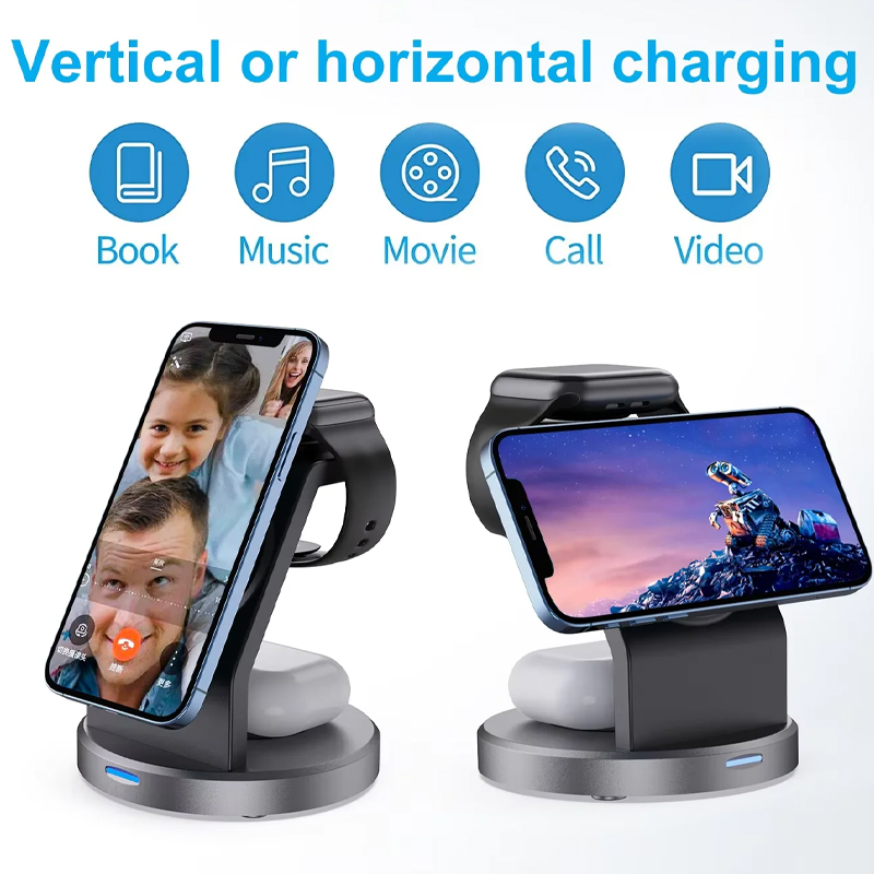 3'ü 1 Arada Kablosuz Şarj Stan - Wireless Charger 3 In 1 incelemesi ve fiyatı