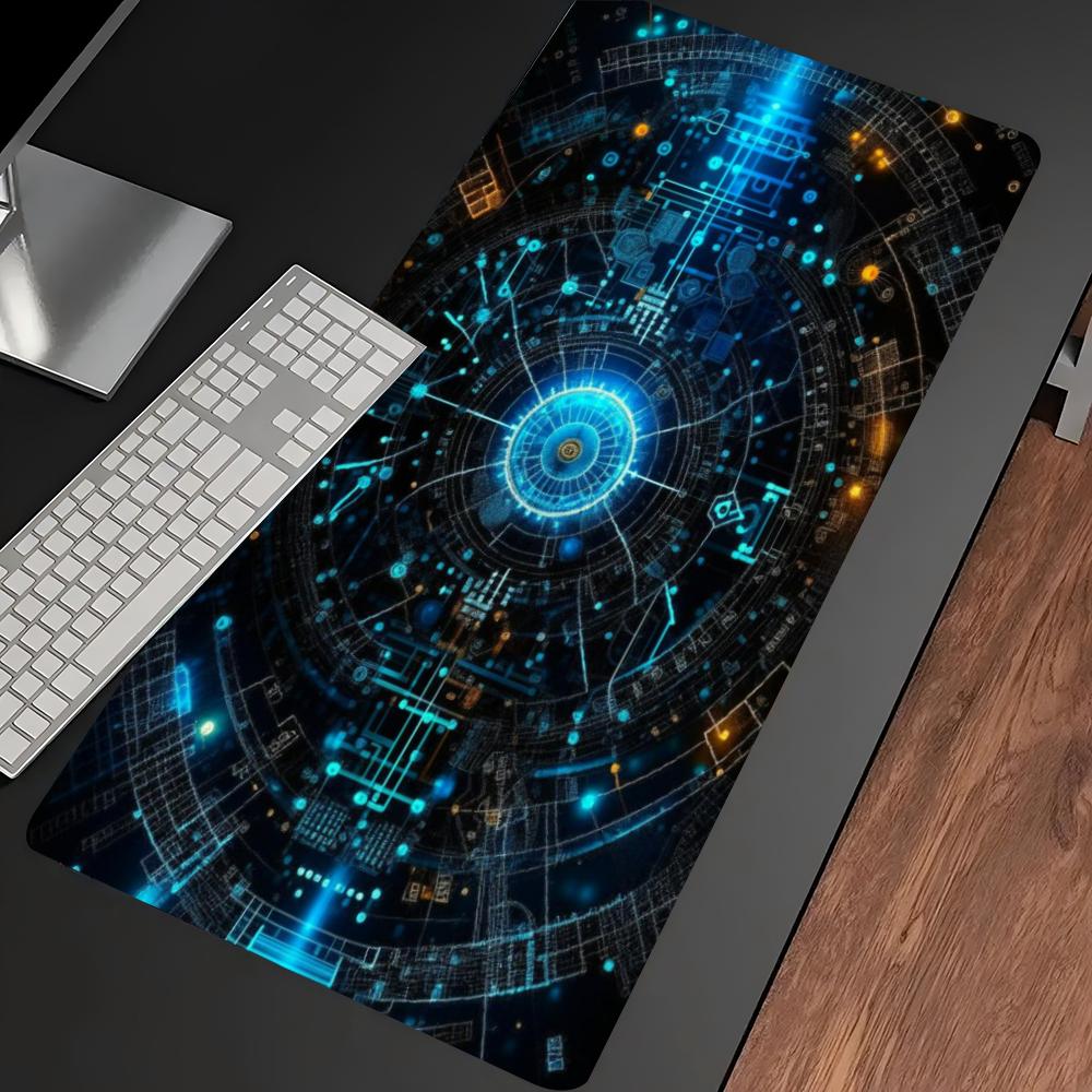 Blue Tech Circuit Siber Desenl - Tech Accessories For Laptop incelemesi ve fiyatı