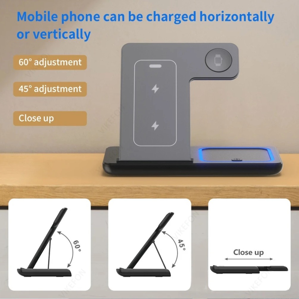Katlanabilir 3'ü 1 Arada Kablo - Wireless Charger 3 In 1 incelemesi ve fiyatı