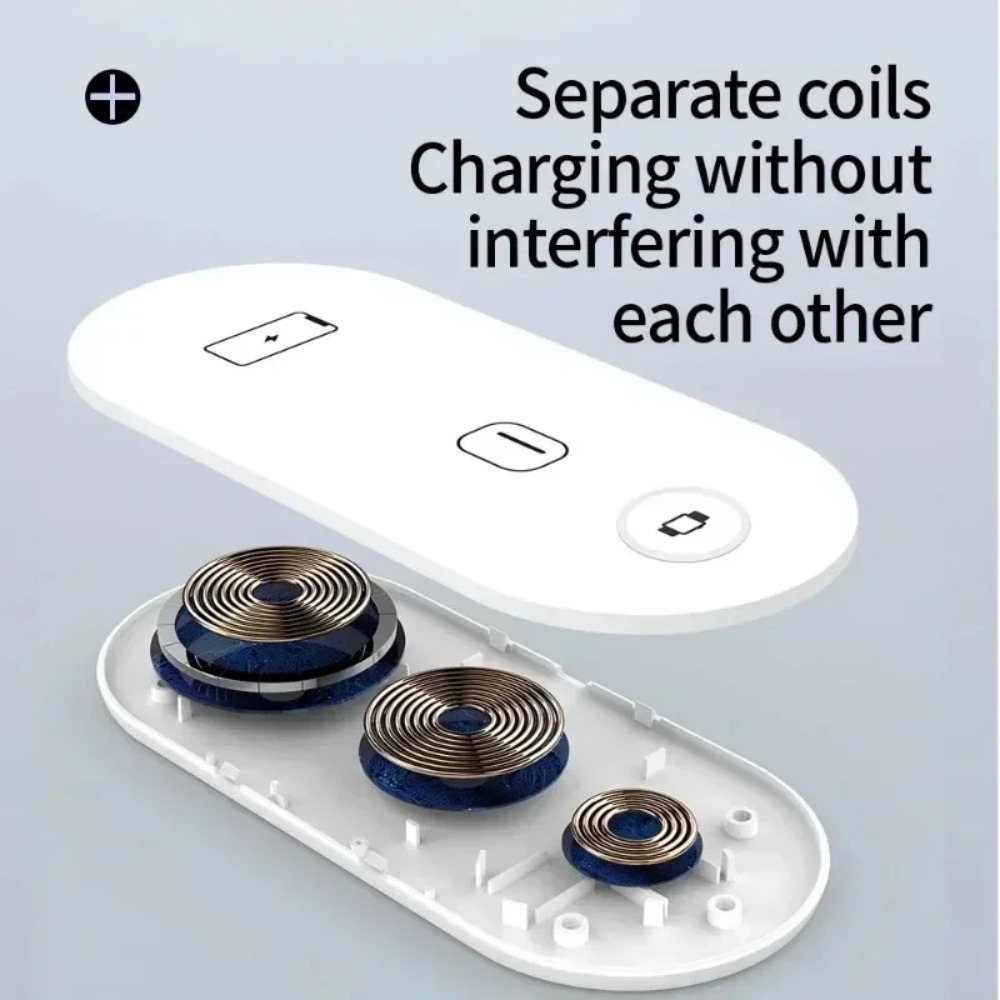 3'ü 1 Arada Kablosuz Şarj Pedi - Wireless Charger 3 In 1 incelemesi ve fiyatı