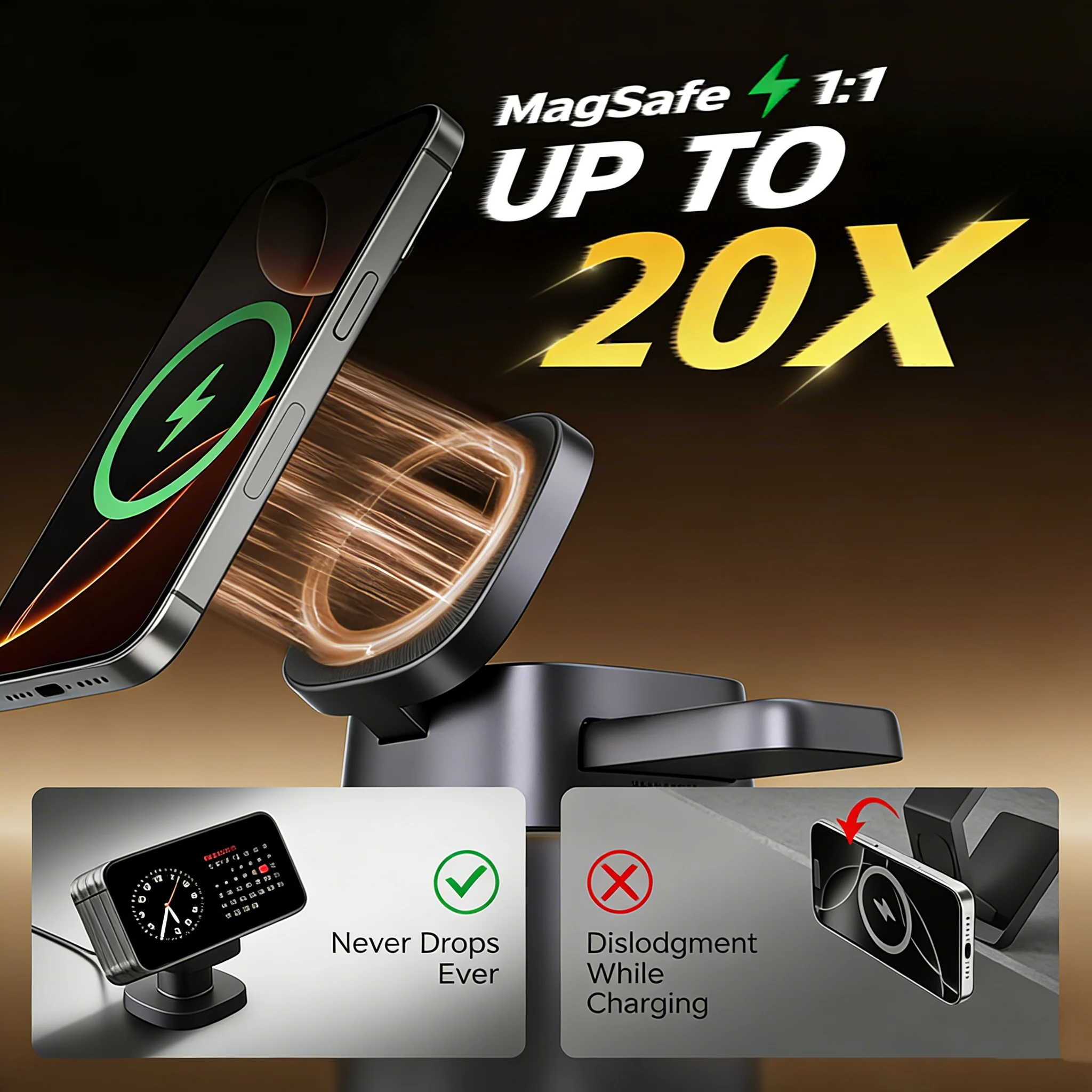 TIMESS Gece Lambası Mantar Şek - Wireless Charger 3 In 1 incelemesi ve fiyatı